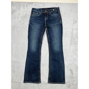 New Silver Jeans Suki Curvy Fit Mid Rise Bootcut Denim W30 L33